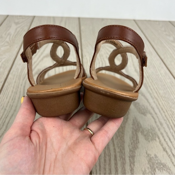 SOUL Naturalizer Solo Women's Strappy Sandals 9.5M Toffee Faux Leather $80 - Picture 5 of 9